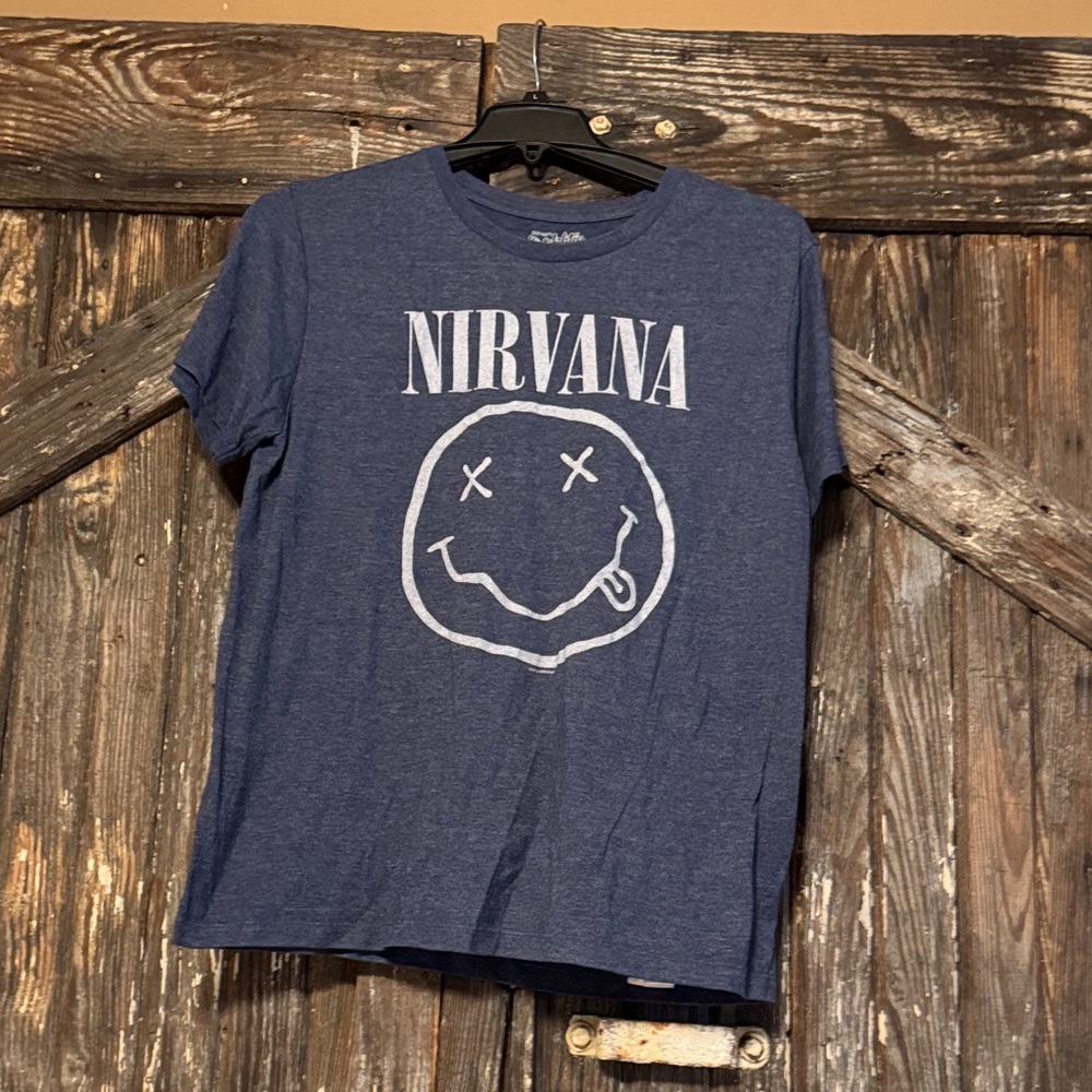 Old Navy Collectabilitees Blue T-Shirt